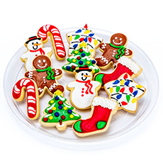 TRY488 - Cookies for Santa Favor Tray